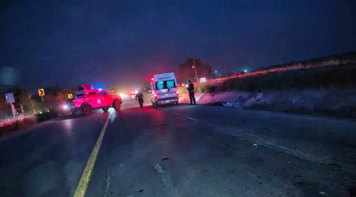 FATAL ACCIDENTE CARRETERO COBRA LA VIDA DE UN MOTOCICLISTA EN EL FARO