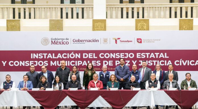 CARLOS PEÑA ORTIZ DESTACA RESPALDO FEDERAL Y ESTATAL PARA SEGURIDAD Y AGUA EN REYNOSA