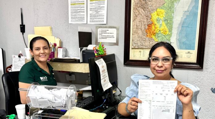 INVITA NATALY GARCÍA A APROVECHAR DESCUENTOS EN EL PREDIAL
