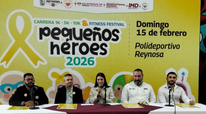 REYNOSA SE MOVILIZA POR LA NIÑEZ: ANUNCIAN LA CARRERA «PEQUEÑOS HÉROES ” CONTRA EL CÁNCER INFANTIL