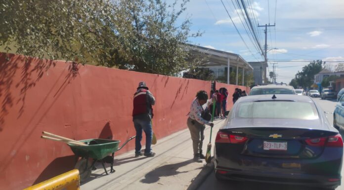 REFUERZA GOBIERNO DE REYNOSA LIMPIEZA EN ESCUELAS PARA GARANTIZAR ENTORNOS SEGUROS