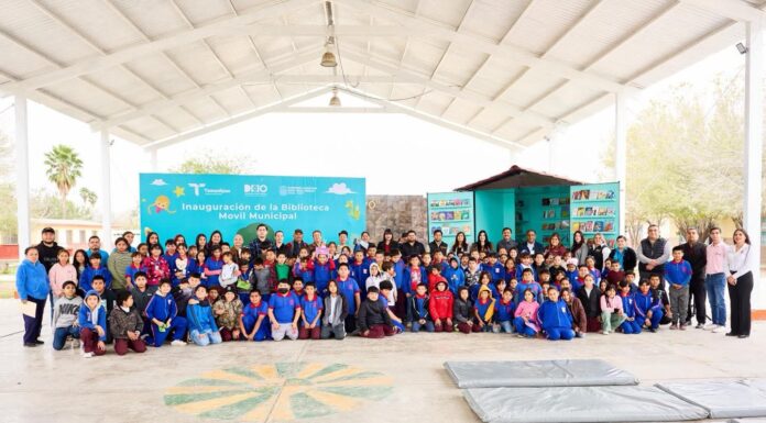 ARRANCA EN DÍAZ ORDAZ EL PROGRAMA MUNICIPAL “BIBLIOTECA MÓVIL” PARA IMPULSAR LA LECTURA