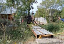 INSTALA GOBIERNO DE REYNOSA NUEVO PUENTE PEATONAL EN NUEVO AMANECER