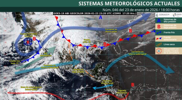 PRONOSTICAN CAMBIO DRÁSTICO EN LA TEMPERATURA PARA REYNOSA POR TORMENTA INVERNAL
