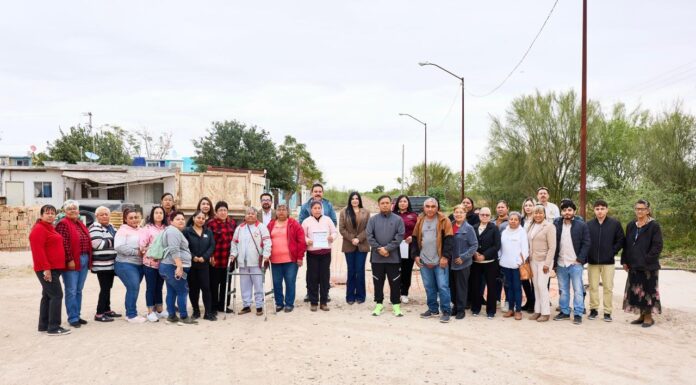 SUPERVISA ALCALDESA OBRA DE SANEAMIENTO EN SAN MIGUEL NUEVO
