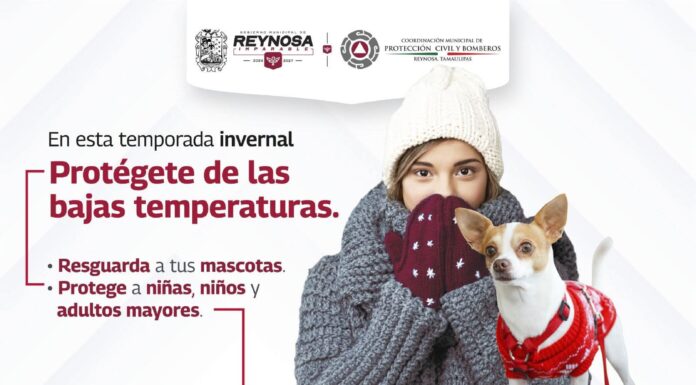 PRONÓSTICO DE TEMPERATURA CONGELA TE PARA REYNOSA