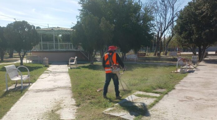 MUNICIPIO REFUERZA PROGRAMA DE LIMPIEZA Y EMBELLECIMIENTO DE PLAZAS PÚBLICAS EN REYNOSA