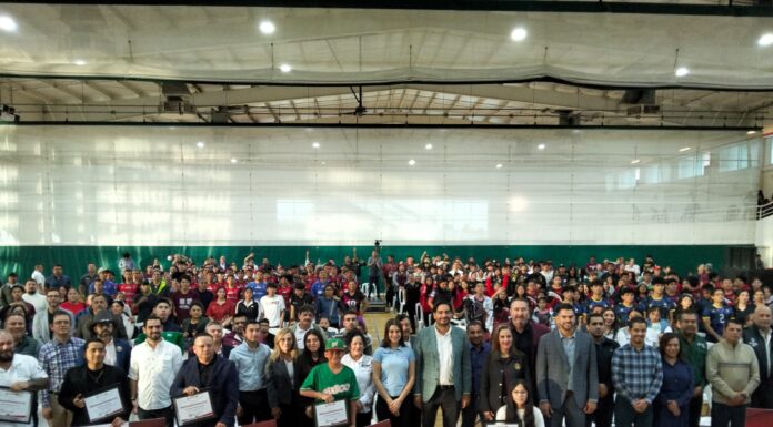 REFRENDA ALCALDE CARLOS PEÑA ORTIZ SU RESPALDO AL DEPORTE Y AL TALENTO JUVENIL EN REYNOSA