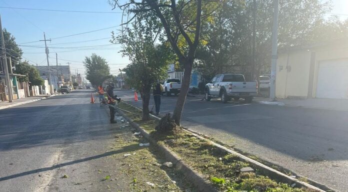 REFUERZA GOBIERNO DE REYNOSA ACCIONES DE LIMPIEZA PARA MEJORAR IMAGEN URBANA Y SALUD PÚBLICA