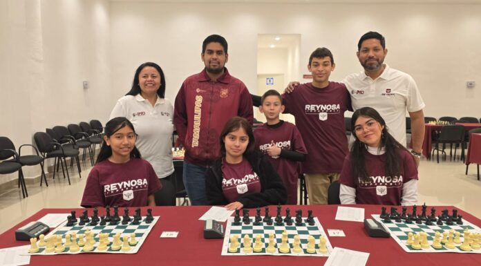 SON CAMPEONES DE AJEDREZ SELECCIONADOS DE REYNOSA EN LA OLIMPIADA ESTATAL