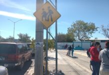 INSTALÓ GOBIERNO DE REYNOSA, SEÑALIZACIÓN QUE CUIDA A LOS ESTUDIANTES