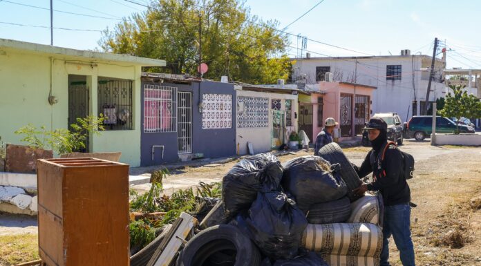 LLEVA CARLOS PEÑA ORTIZ JORNADA DE LIMPIEZA IMPARABLE A LA COLONIA LA CAÑADA