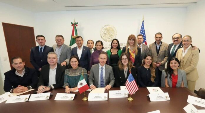 SOSTUVO SENADORA MAKI ORTIZ DIÁLOGO SOBRE TMEC CON LA PRIMERA MINISTRA DE EMBAJADA DE EEUU EN MÉXICO DEANNA KIM