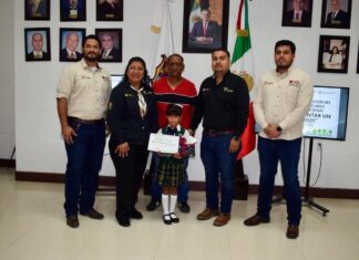 NIÑA DE DÍAZ ORDAZ OBTIENE MENCIÓN HONORÍFICA NACIONAL EN CONCURSO DE DIBUJO DE LA CONAFOR