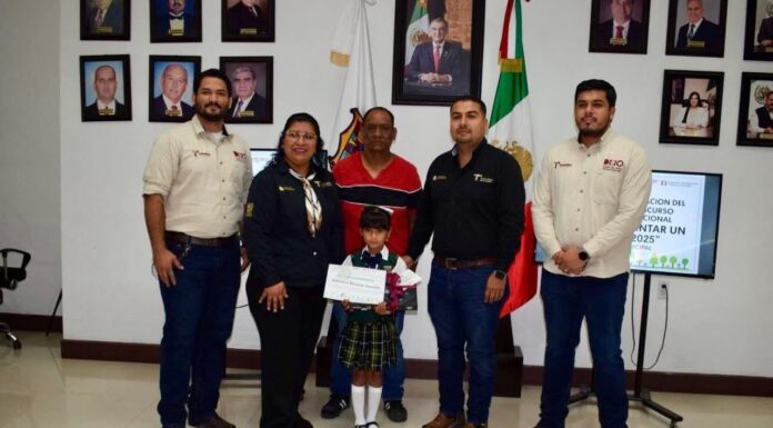 NIÑA DE DÍAZ ORDAZ OBTIENE MENCIÓN HONORÍFICA NACIONAL EN CONCURSO DE DIBUJO DE LA CONAFOR