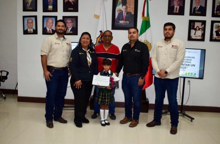 NIÑA DE DÍAZ ORDAZ OBTIENE MENCIÓN HONORÍFICA NACIONAL EN CONCURSO DE DIBUJO DE LA CONAFOR