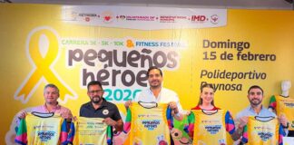 ATLETAS REYNOSENSES APOYAN A LOS PEQUEÑOS HÉROES EN SU LUCHA CONTRA EL CÁNCER