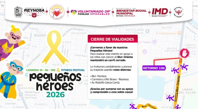 CERRARÁN EN BULEVAR ORIENTE UN CARRIL POR CARRERA 1K, 5K Y 10K ESTE DOMINGO 15