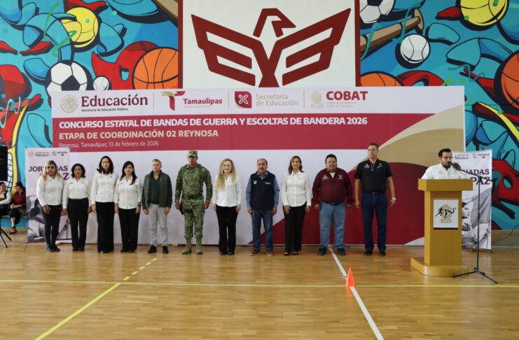 FOMENTA GOBIERNO DE REYNOSA EL CIVISMO ENTRE LOS PLANTELES EDUCATIVOS