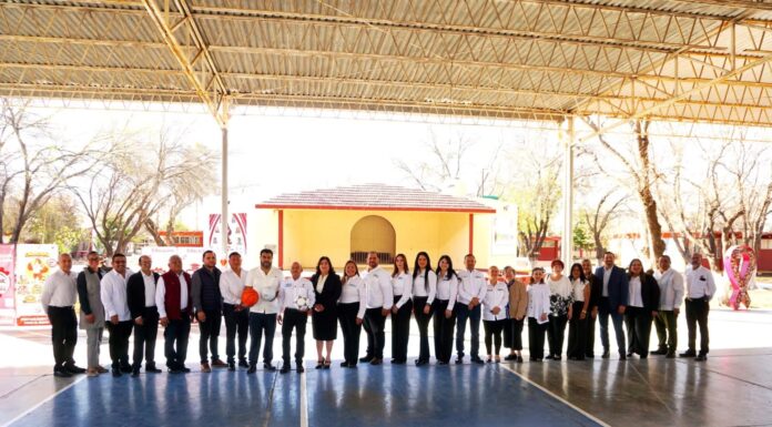 INAUGURA RAMIRO CORTEZ NUEVO CICLO ESCOLAR EN EL CBTis 125 DE MIGUEL ALEMÁN