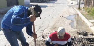 SOLUCIONÓ COMAPA FUGAS DE AGUA POTABLE EN DIVERSOS SECTORES DE LA CIUDAD