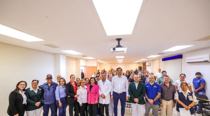 LLEVÓ ALCALDE DE REYNOSA PROGRAMA «SUBSIDIO DEL AGUA» A PERSONAL MÉDICO