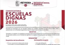 CONVOCA EL ALCALDE CARLOS PEÑA ORTIZ AL PROGRAMA «ESCUELAS DIGNAS 2026»