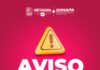 AVISO DE LA COMAPA: