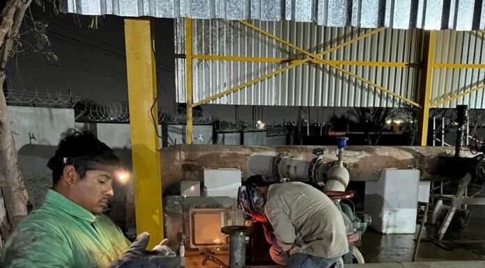 DARÁ COMAPA CONTINUIDAD A TRABAJOS DE ADECUACIÓN EN REBOMBEO DE RANCHO GRANDE