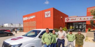 ENTREGÓ CARLOS PEÑA ORTIZ NUEVA UNIDAD DE TRANSPORTE A CONTROL Y BIENESTAR ANIMAL REYNOSA