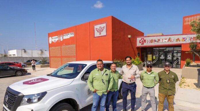 ENTREGÓ CARLOS PEÑA ORTIZ NUEVA UNIDAD DE TRANSPORTE A CONTROL Y BIENESTAR ANIMAL REYNOSA