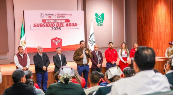 OFRECIÓ CARLOS PEÑA ORTIZ, PROGRAMA SUBSIDIO DEL AGUA A PERSONAL DEL IMSS 270