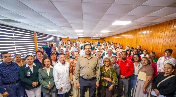 RECIBEN ENFERMERAS DE LA UNIDAD DE MEDICINA FAMILIAR 33 DE REYNOSA, «SUBSIDIO DEL AGUA»