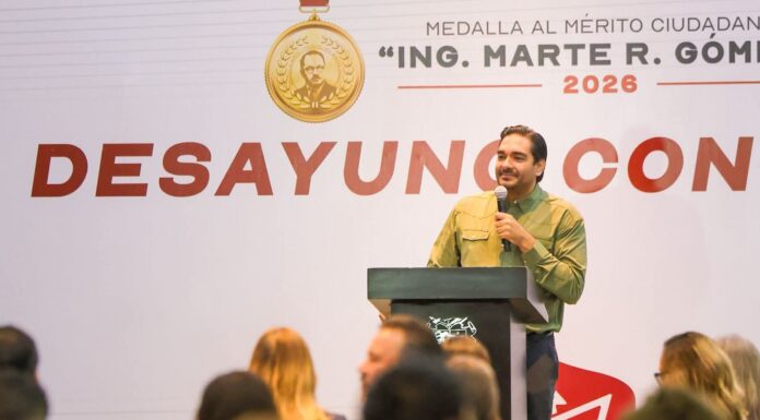 PRESENTÓ CARLOS PEÑA ORTIZ CONVOCATORIA DE LA MEDALLA AL MÉRITO CIUDADANO «ING. MARTE R. GÓMEZ» 2026 ANTE ONGs