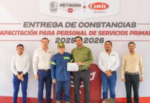 TRABAJADORES MUNICIPALES MEJOR CAPACITADOS CON CMIC Y GOBIERNO DE REYNOSA