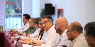 PARTICIPÓ CARLOS PEÑA ORTIZ EN MESA DE TRABAJO DEL GOBERNADOR AMÉRICO VILLARREAL ANAYA o