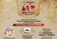 INVITA CARLOS PEÑA ORTIZ A EVENTOS DEL 277 ANIVERSARIO DE LA FUNDACIÓN DE REYNOSA