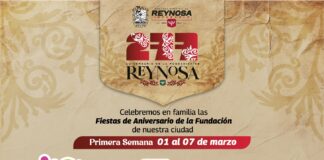 INVITA CARLOS PEÑA ORTIZ A EVENTOS DEL 277 ANIVERSARIO DE LA FUNDACIÓN DE REYNOSA