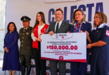 RECIBIÓ CRUZ ROJA DONATIVO DEL GOBIERNO DE REYNOSA POR 150 MIL PESOS