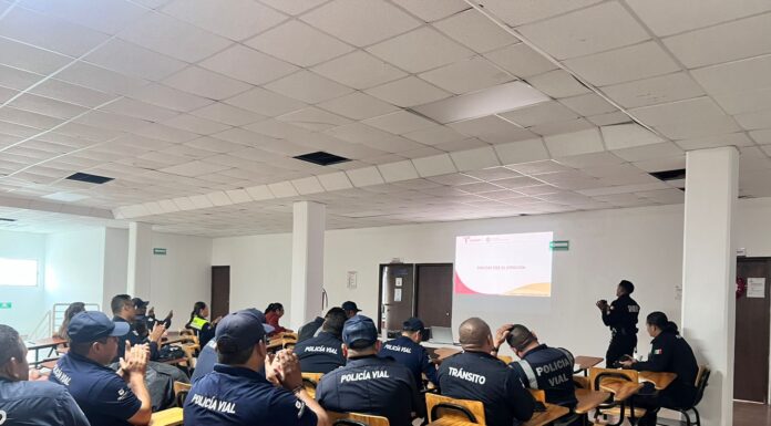 POLICÍA VIAL DE SSPTyV DE REYNOSA CAPACITADA EN «MEDIACIÓN DE CONFLICTOS»