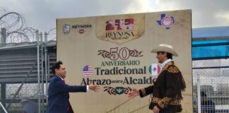 REYNOSA E HIDALGO REAFIRMAN UNIDAD BINACIONAL EN EL 50 ANIVERSARIO DEL TRADICIONAL “ABRAZO DE LA AMISTAD”