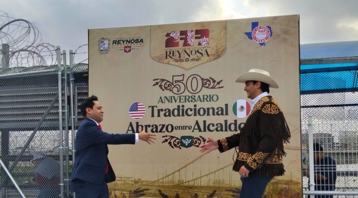 REYNOSA E HIDALGO REAFIRMAN UNIDAD BINACIONAL EN EL 50 ANIVERSARIO DEL TRADICIONAL “ABRAZO DE LA AMISTAD”