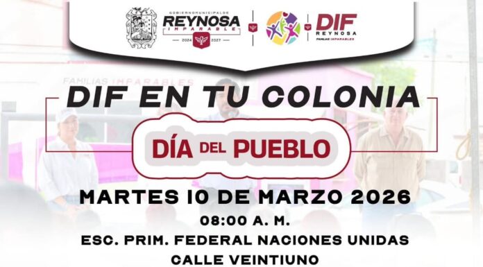 LLEVARÁ DIF-REYNOSA BRIGADA A FAMILIAS DE LA COLONIA SATÉLITE