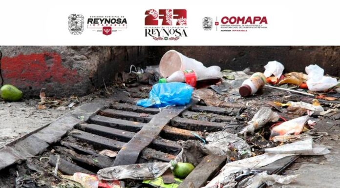 EXHORTA COMAPA A EVITAR TIRAR BASURA EN ALCANTARILLAS PARA PREVENIR OBSTRUCCIONES