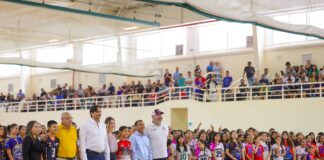 INAUGURA ALCALDE CARLOS PEÑA ORTIZ TORNEO MUNICIPAL DE VOLEIBOL DEL 277 ANIVERSARIO DE REYNOSA