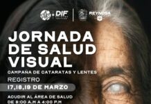 INVITA DIF-REYNOSA A REGISTRARSE EN LA JORNADA DE SALUD VISUAL 2026