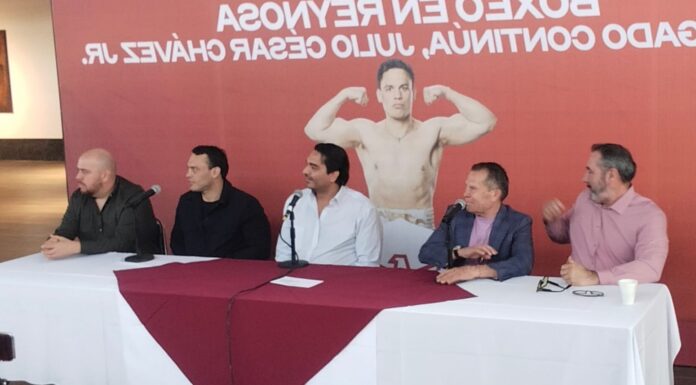 REYNOSA SE PREPARA PARA UNA GRAN FUNCIÓN DE BOXEO CON EL REGRESO DE JULIO CÉSAR CHÁVEZ JR.