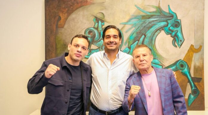 ANUNCIÓ CARLOS PEÑA ORTIZ A JULIO CÉSAR CHÁVEZ Jr. EN CARTELERA INTERNACIONAL