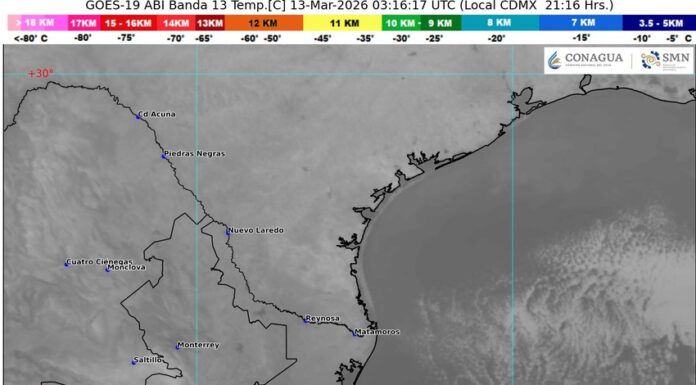 TENDRÁ REYNOSA TEMPERATURA VARIADA EN PRÓXIMOS DÍAS