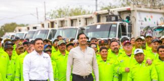 ARRANCA CARLOS PEÑA ORTIZ JORNADA IMPARABLE DE LIMPIEZA EN EL FRACCIONAMIENTO ÁREAS